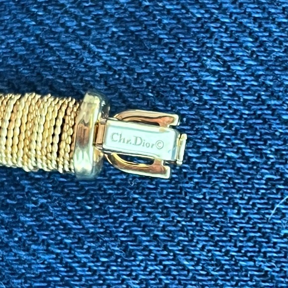 Christian Dior Gold Choker - Picture 6 of 10